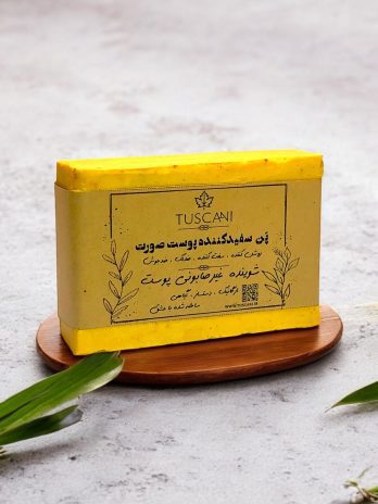 پن سفید کننده پوست صورت توسکانی |ضدلک،روشن کننده،درمان کک مک | 100 گرم